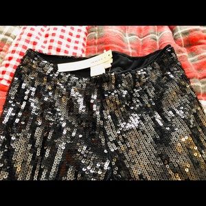 Anthropologie Pants & Jumpsuits - Issue Sequin Black Pants Skinny NWT Anthropologie Pants & Jumpsuits - Issue Sequin Black Pants Skinny NWT